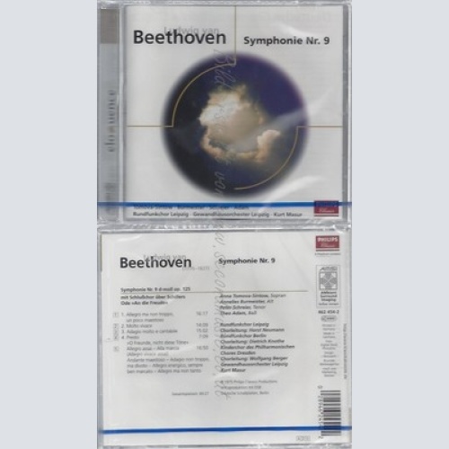 CD--NM-SEALED-KURT MASUR, GOL UND LUDWIG VAN BEETHOVEN -KOMPONIST- -1998- -- EL