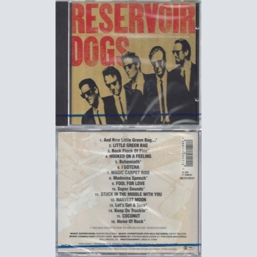 CD--NM-SEALED-OST/VARIOUS -1992- - SOUNDTRACK -- RESERVOIR DOGS