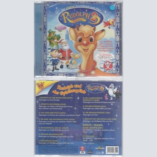 CD--NM-SEALED-ORIGINAL SOUNDTRACK UND RUDOLPH -2004- - SOUNDTRACK -- RUDOLPH MI