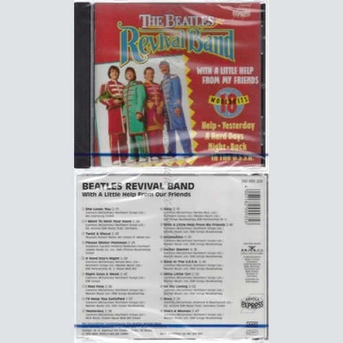 CD--NM-SEALED-BEATLES REVIVAL BAND -- WITH A LITTLE HELP FROM MY FRIENDS