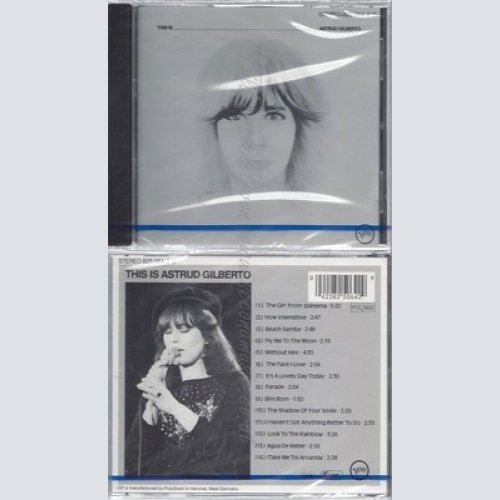 CD--NM-SEALED-ASTRUD GILBERTO -1985- -- THIS IS ASTRUD GILBERTO