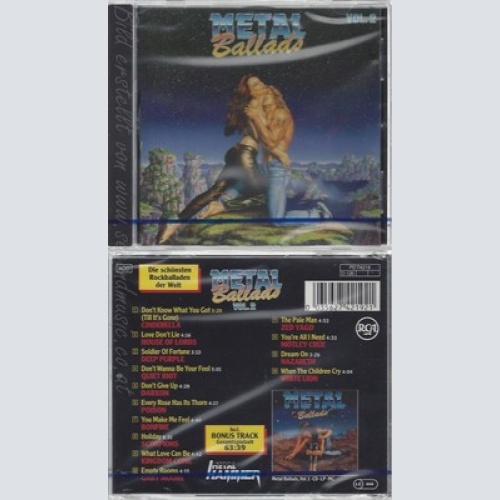 CD--NM-SEALED-CINDERELLA, HOUSE OF LORDS, DEEP PURPLE UND QUIET RIOT -1989- --