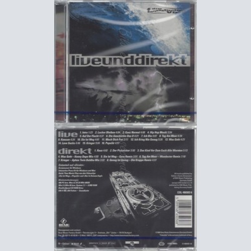 CD--NM-SEALED-DIE FANTASTISCHEN VIER -1996- - DOPPEL-CD -- LIVE UND DIREKT