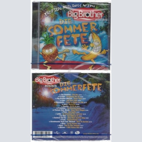CD--NM-SEALED-BIG BROTHER ALLSTARS -2004- -- DIE SOMMERFETE
