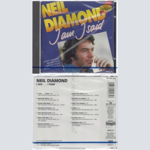 CD--NM-SEALED-NEIL DIAMOND -- I AM..I SAID