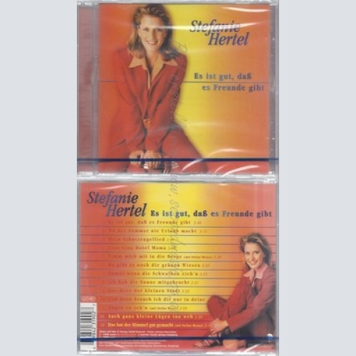 CD--NM-SEALED-STEFANIE HERTEL -1998- -- ES IST GUT,DASS ES FREUNDE GIB