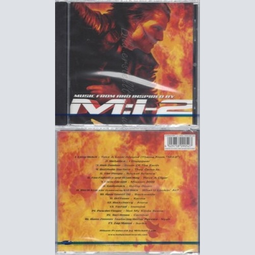 CD--NM-SEALED-MISSION IMPOSSIBLE 2 -2000- - SOUNDTRACK -- MISSION IMPOSSIBLE 2-