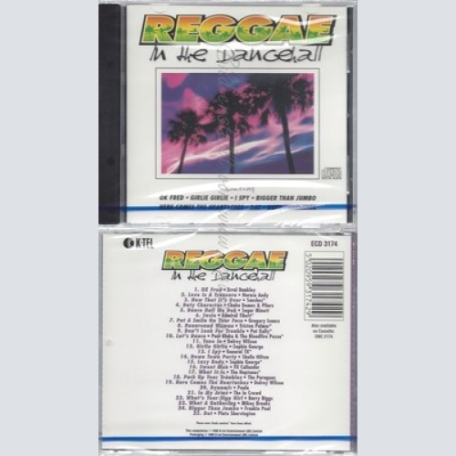 CD--NM-SEALED-REGGAE IN THE DANCEHALL -1--ERROL DUNKLEY, HORACE ANDY, SANCHEZ,