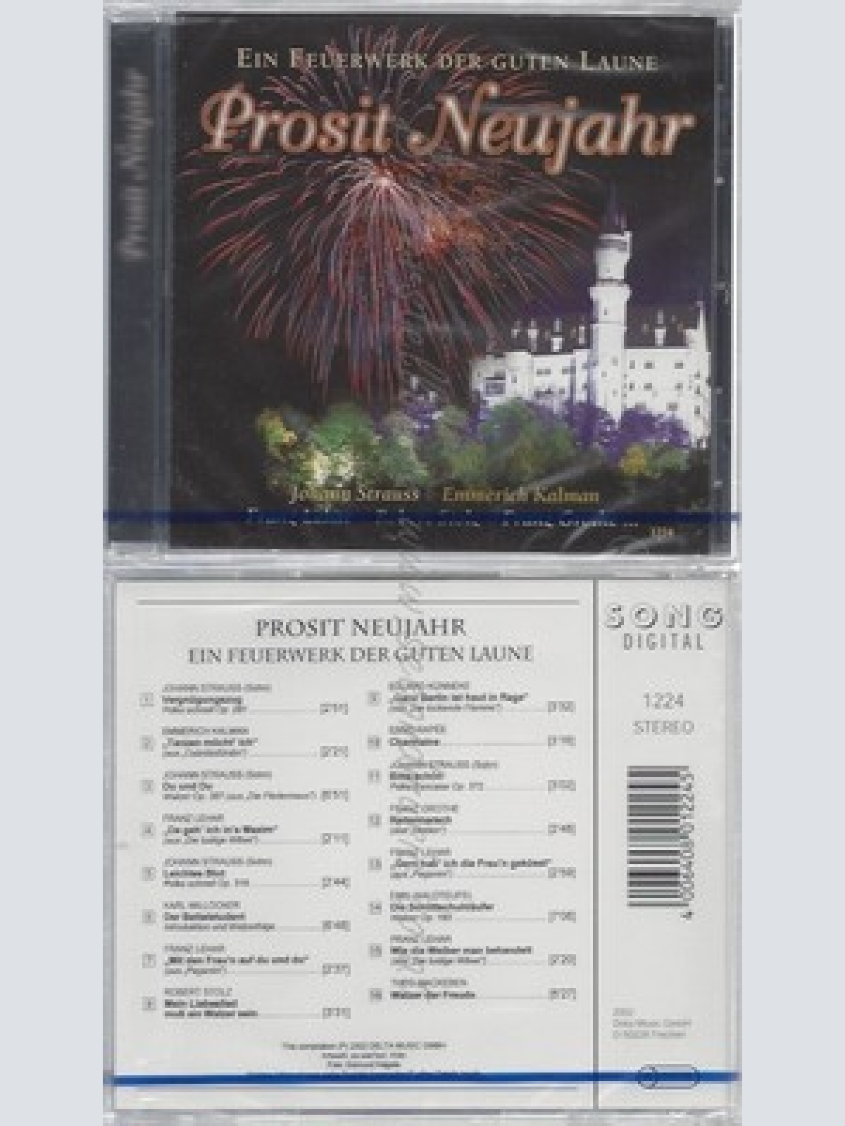 CD--NM-SEALED-PROSIT NEUJAHR-STRAUSS-KALMAN-LEHAR--VARIOUS