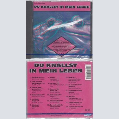 CD--NM-SEALED-DEUTSCHE INTERPRETEN COMPILATION -- DU KNALLST IN MEIN LEBEN