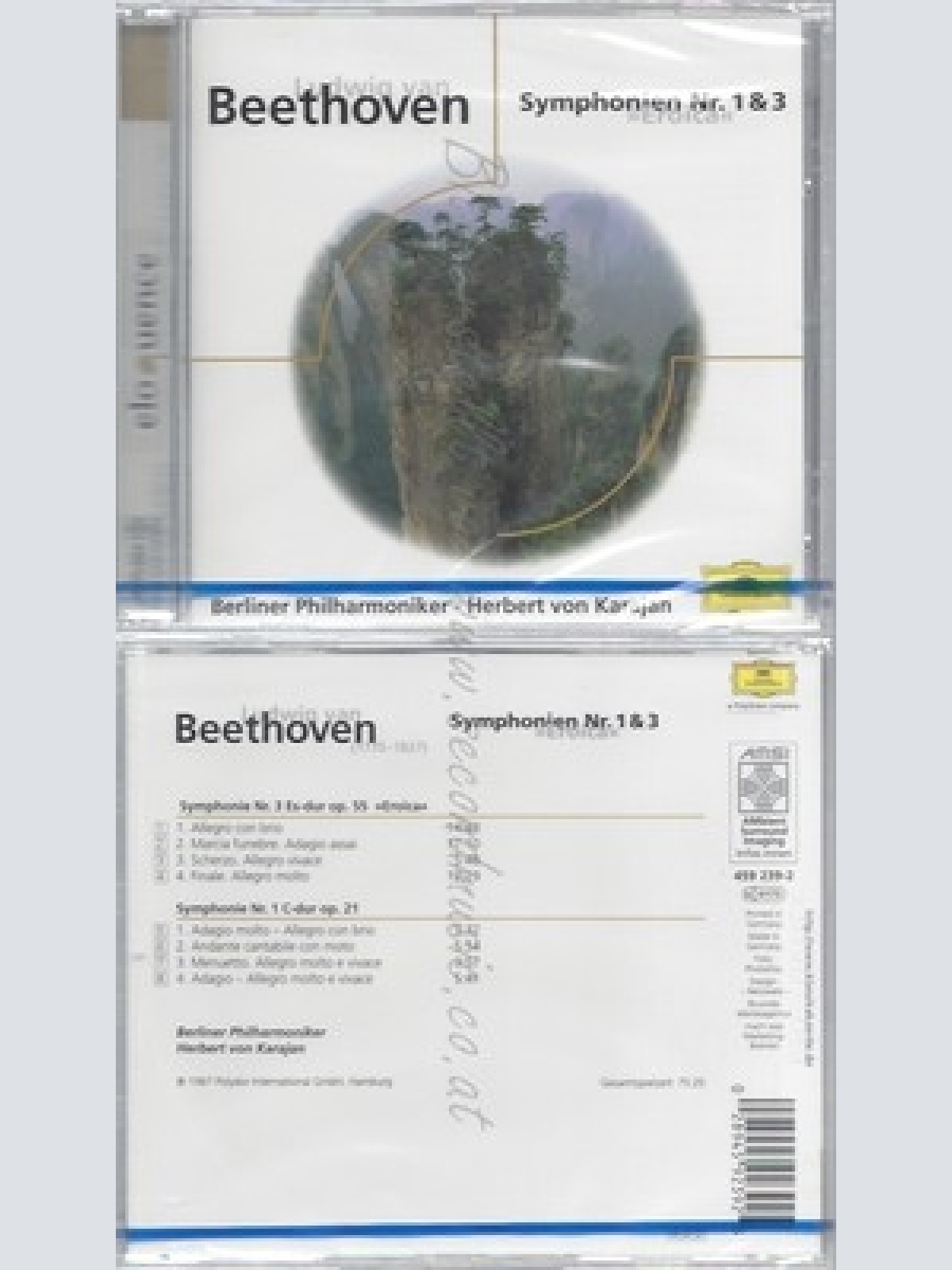 CD--NM-SEALED-HERBERT / KARAJAN, BP UND LUDWIG VAN BEETHOVEN -KOMPONIST- -1998-