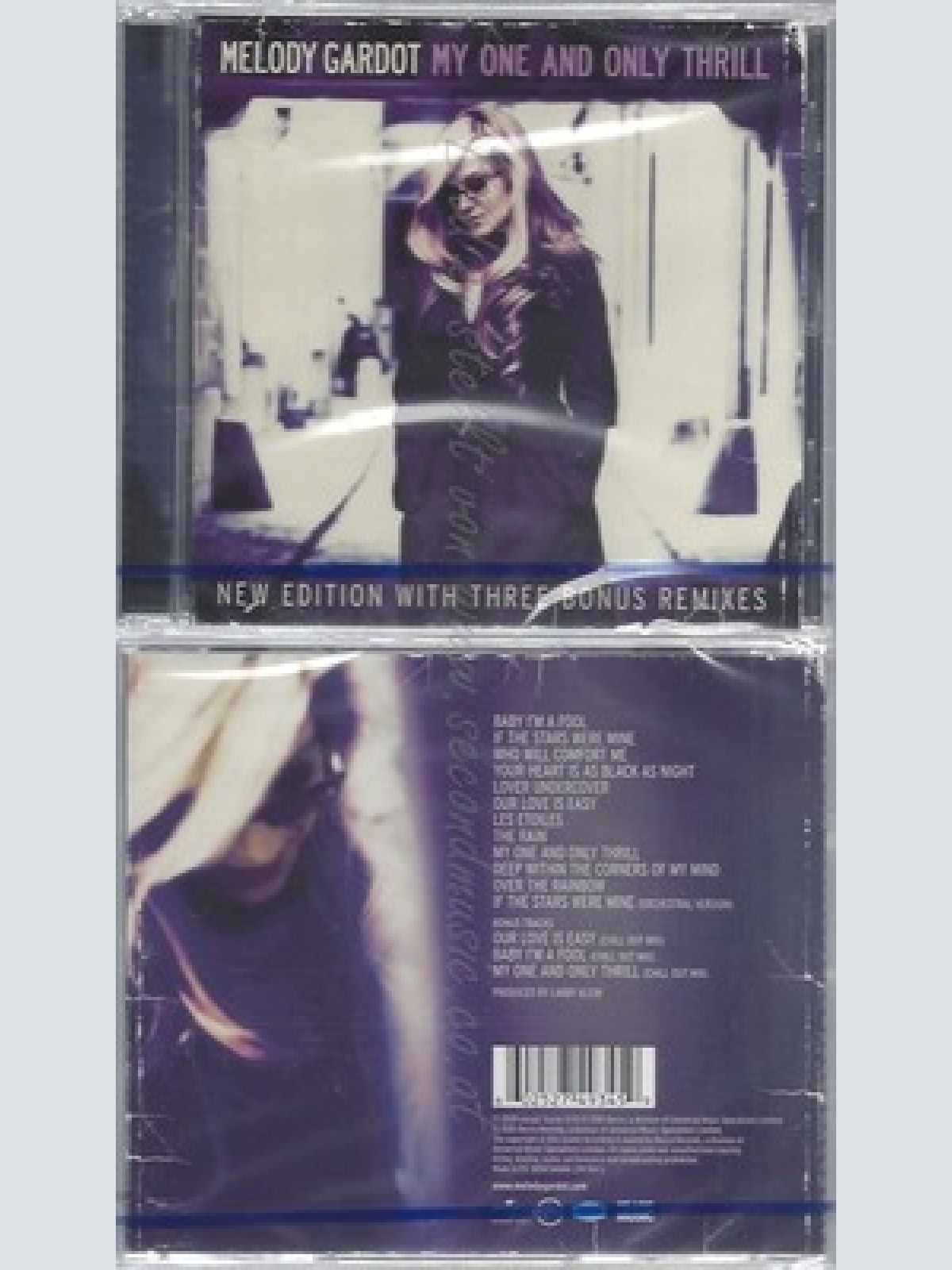 CD--NM-SEALED-MELODY GARDOT -2010- -- MY ONE AND ONLY THRILL -NEW EDITION + 3 B