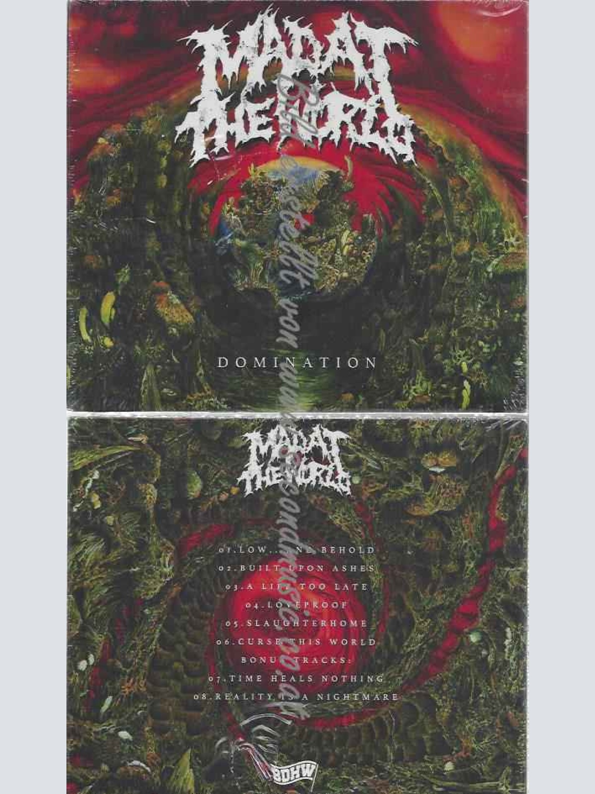 CD--Mad at the World | --Domination