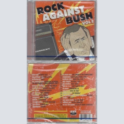CD--NM-SEALED-VARIOUS -2004- - CD+DVD -- ROCK AGAINST BUSH VOL. 2 -CD + DVD-