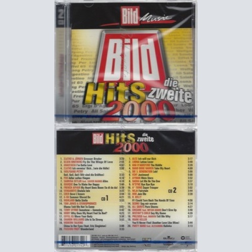 CD--NM-SEALED-VARIOUS -2000- - DOPPEL-CD -- BILD HITS 2000-DIE ZWEITE
