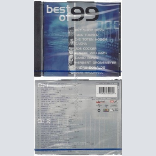CD--NM-SEALED-VARIOUS -1999- - DOPPEL-CD -- BEST OF '99