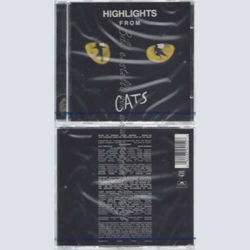 CD-NM-SEALED-ANDREW LLOYD WEBBER UND VARIOUS -1993- - SOUNDTRACK -- CATS -HIGHLI