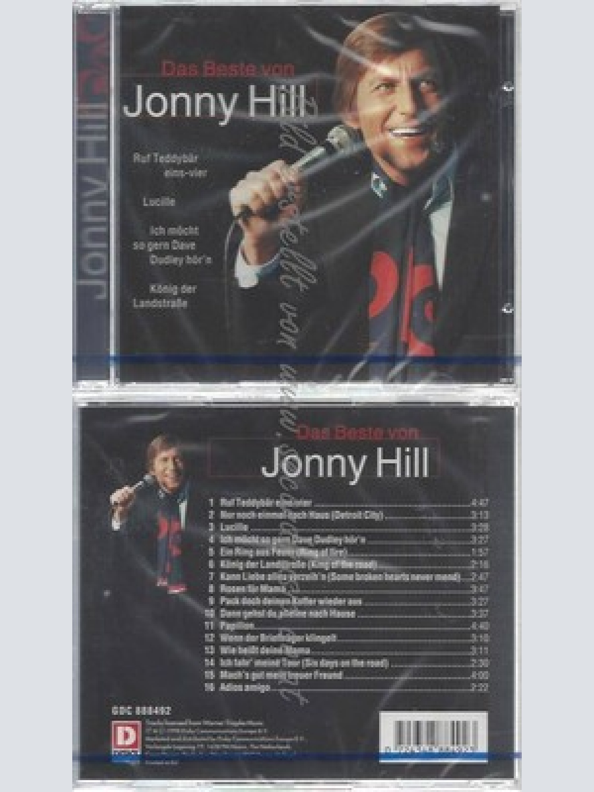 CD-NM-SEALED-/ JONNY HILL -1998- -- DAS BESTE