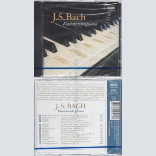 CD--NM-SEALED-VARIOUS UND JOHANN SEBASTIAN BACH -KOMPONIST- -2005- -- KLAVIERTR