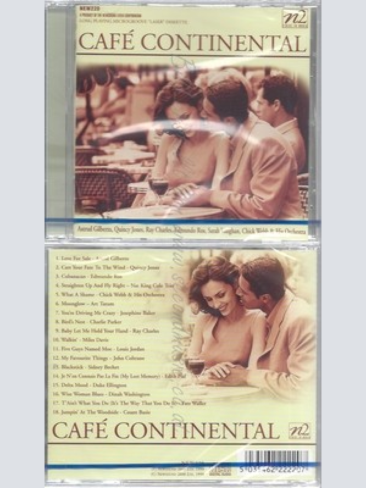 CD--NM-SEALED-VARIOUS -2001- -- CAFÉ CONTINENTAL
