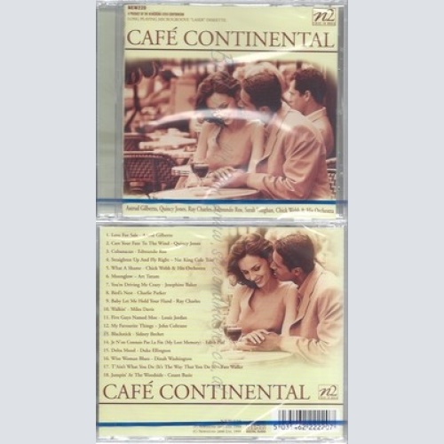 CD--NM-SEALED-VARIOUS -2001- -- CAFÉ CONTINENTAL