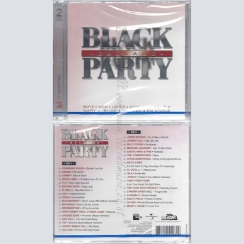 CD--NM-SEALED-VARIOUS -2001- - DOPPEL-CD -- BLACK BALLADS PARTY