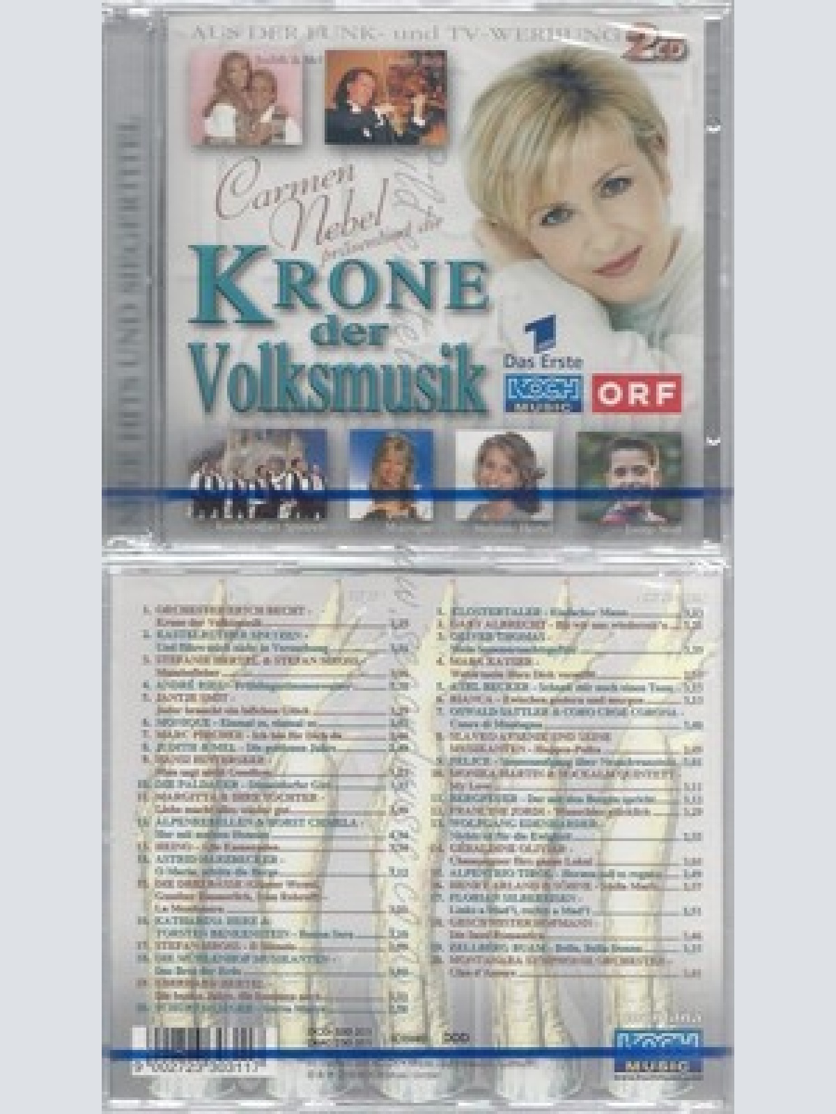 CD--NM-SEALED-VARIOUS -2000- - DOPPEL-CD -- KRONE DER VOLKSMUSIK