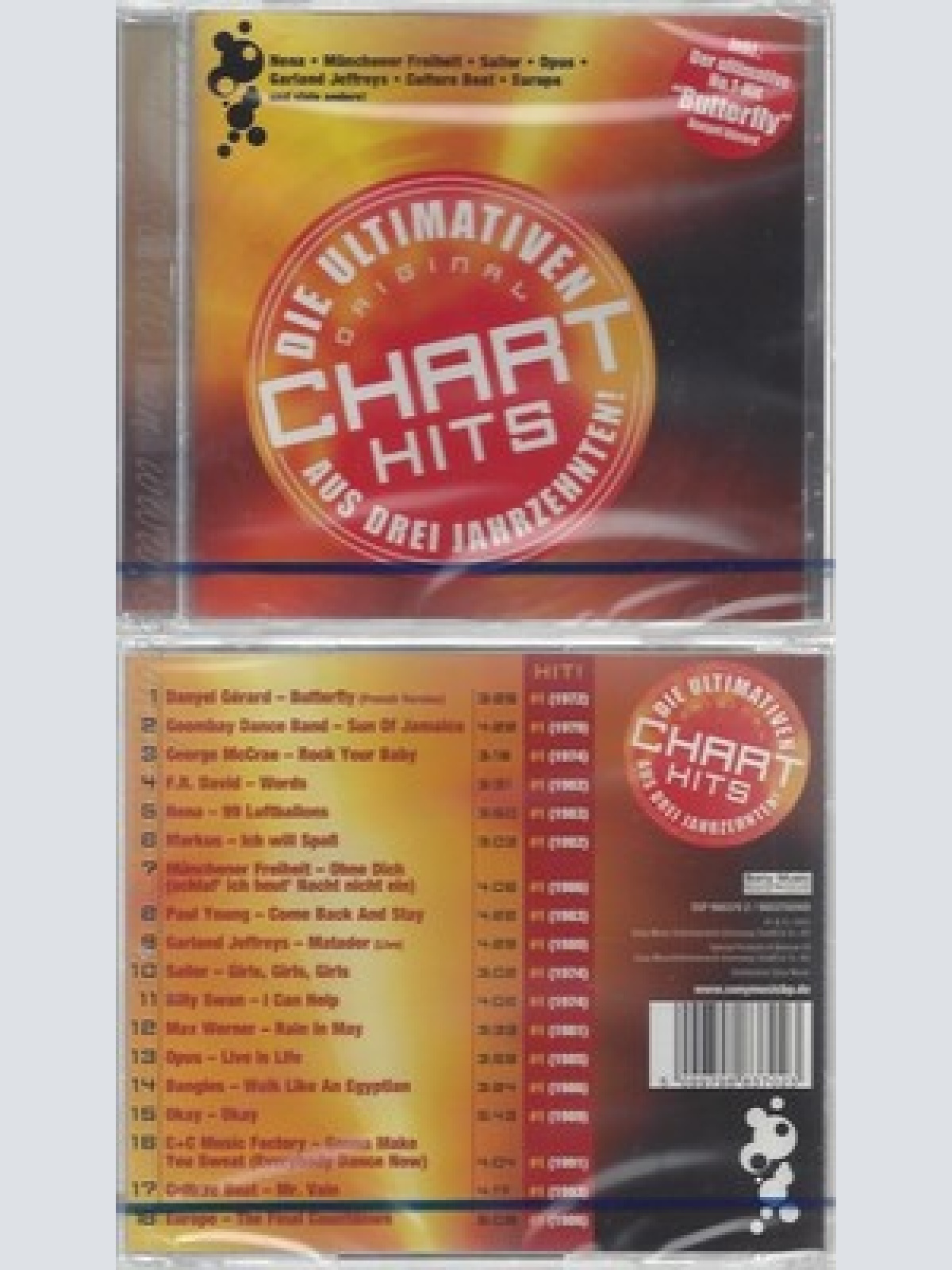 CD--NM-SEALED-VARIOUS -2003- -- DIE ULTIMATIVEN CHART HITS AUS DREI JAHRZEHNTEN