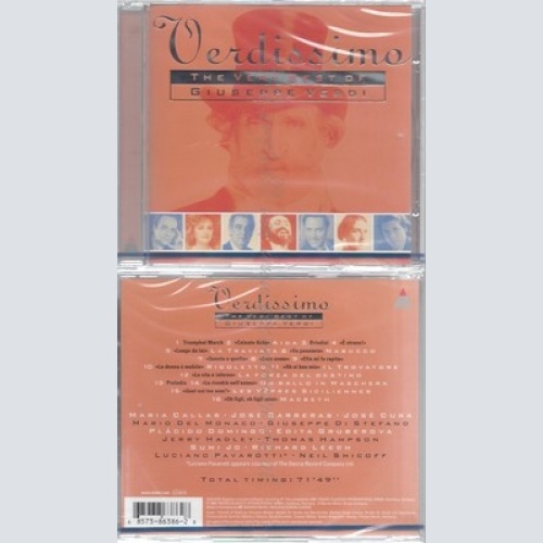 CD--NM-SEALED-VARIOUS UND GIUSEPPE VERDI -KOMPONIST- -2001- -- VERDISSIMO-THE V