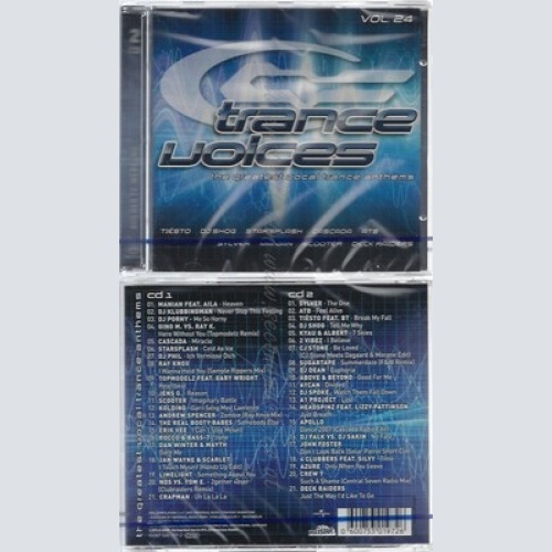 CD--NM-SEALED-VARIOUS -2007- - DOPPEL-CD -- TRANCE VOICES VOL.24