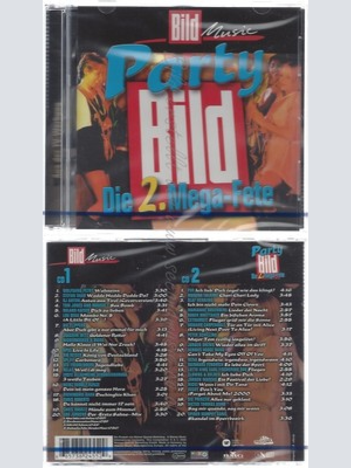 CD--NM-SEALED-VARIOUS -2000- - DOPPEL-CD -- BILD PARTY VOL.2