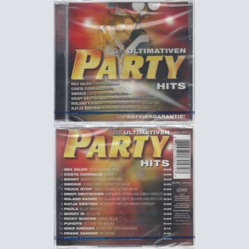 CD--NM-SEALED-VARIOUS -2007- -- DIE ULTIMATIVEN PARTY HITS