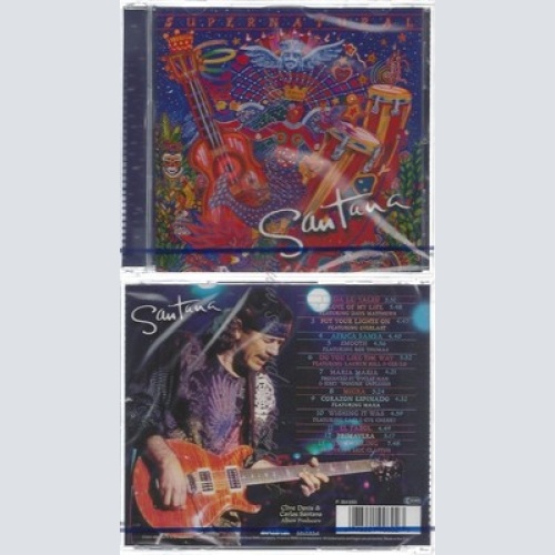 CD--NM-SEALED-SANTANA -1. JANUAR 2003- -- SUPERNATURAL