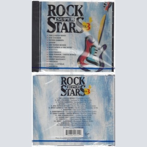 CD--NM-SEALED-ROCK SUPER STARS -1995- -- ROCK SUPER STARS VOL. 3