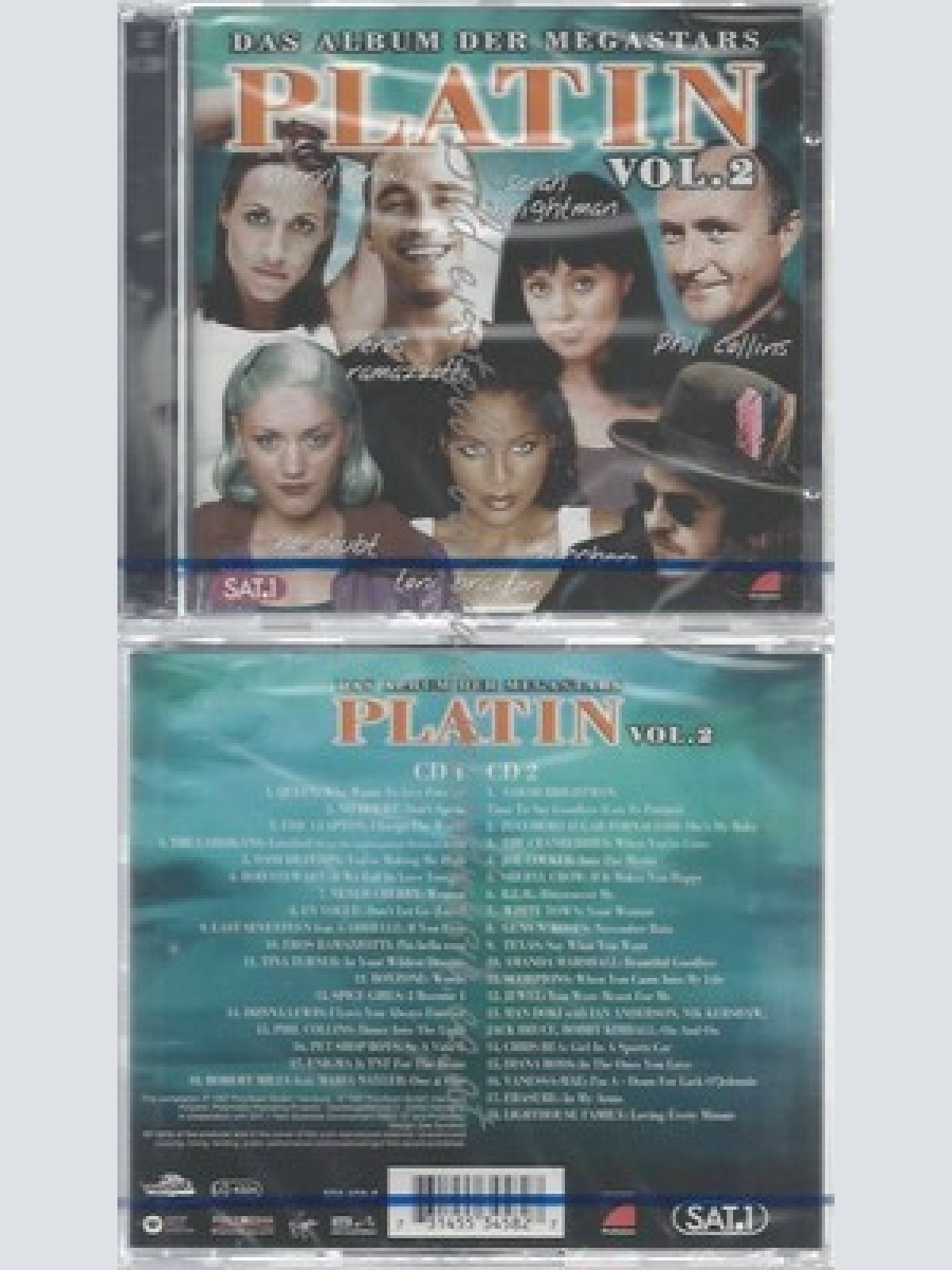 CD-NM-SEALED-VARIOUS -1997- - DOPPEL-CD -- PLATIN VOL. 2