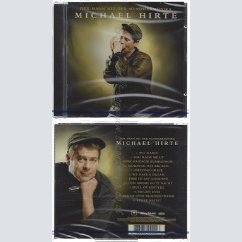 CD--NM-SEALED-MICHAEL HIRTE -2008- -- DER MANN MIT DER MUNDHARMONIKA