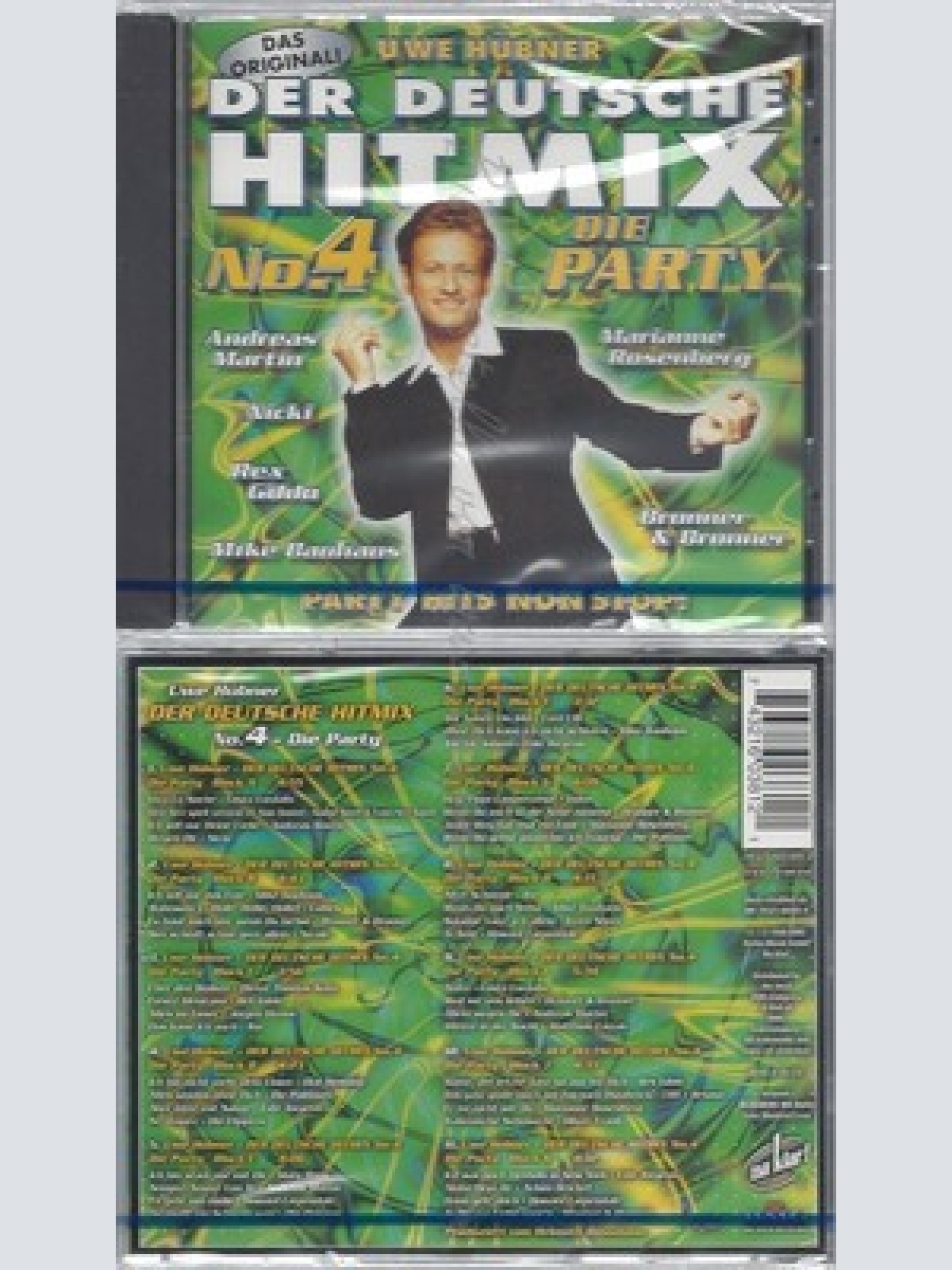 CD--NM-SEALED-VARIOUS -1998- -- DER DEUTSCHE HITMIX 4-DIE PART