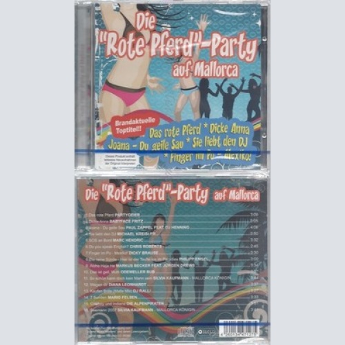 CD--NM-SEALED-VARIOUS, PARTYGEIER, BABYFACE FRITZ UND PAUL ZAPPEL FEAT. DJ HENN