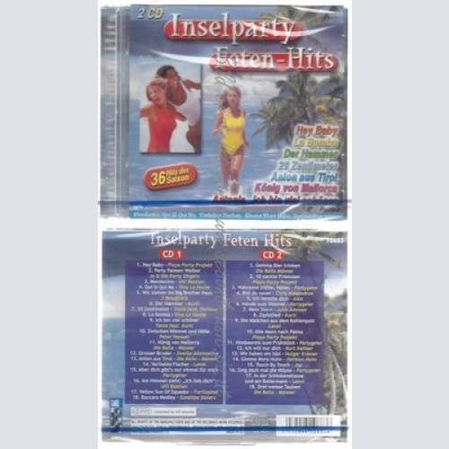 CD-NM-SEALED-VARIOUS -2005- - DOPPEL-CD -- INSELPARTY FETEN-HITS'
