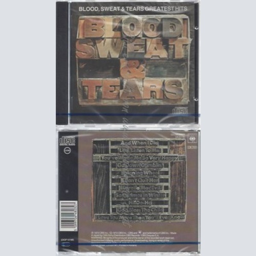 CD-NM-SEALED-BLOOD SWEAT & TEARS -1985- -- GREATEST HITS