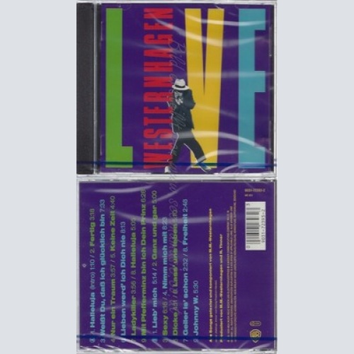CD--NM-SEALED-WESTERNHAGEN -1990- - DOPPEL-CD -- LIVE