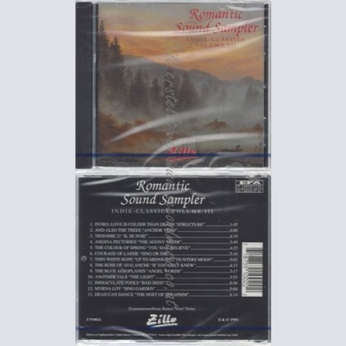 CD-NM-SEALED-VARIOUS -1991- -- ROMANTIC SOUND SAMPLER - INDIE-CLASSICS VOLUME 3