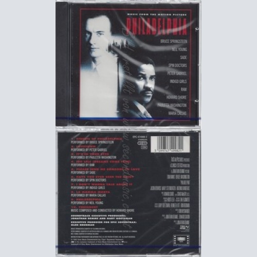 CD--NM-SEALED-HOWARD SHORE -1994- - SOUNDTRACK -- PHILADELPHIA - MUSIC FROM THE