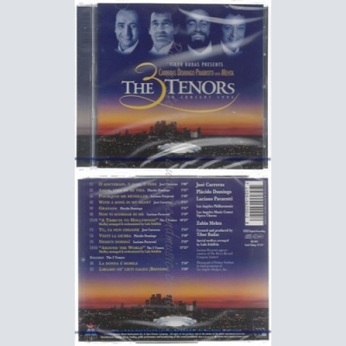 CD--NM-SEALED--THE THREE TENORS IN CONCERT 1994 -CARRERAS, DOMINGO, PAVAROTTI-