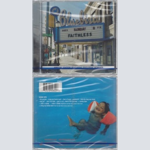 CD--NM-SEALED-FAITHLESS -2001- -- SUNDAY 8 PM