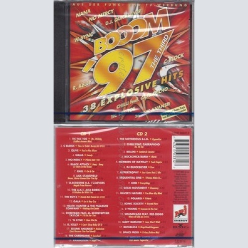 CD--NM-SEALED-VARIOUS -1997- - DOPPEL-CD -- BOOOM 1997 - THE THIRD