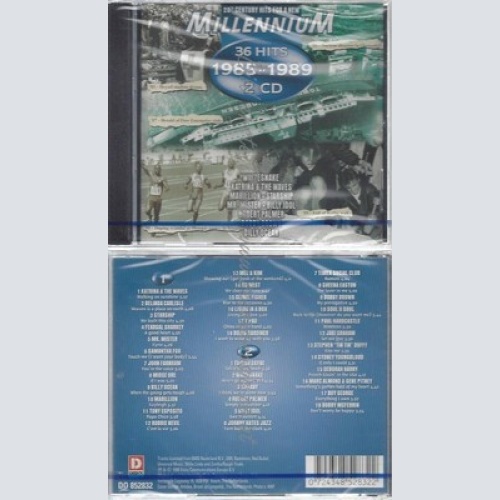 CD-NM-SEALED-VARIOUS -1998- - DOPPEL-CD -- 36 HITS OF 1985-1989