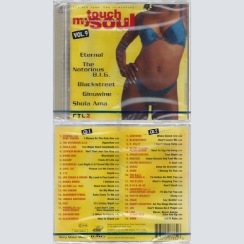 CD--NM-VARIOUS -1997- - DOPPEL-CD -- TOUCH MY SOUL - THE FINEST OF BLACK MUSIC V