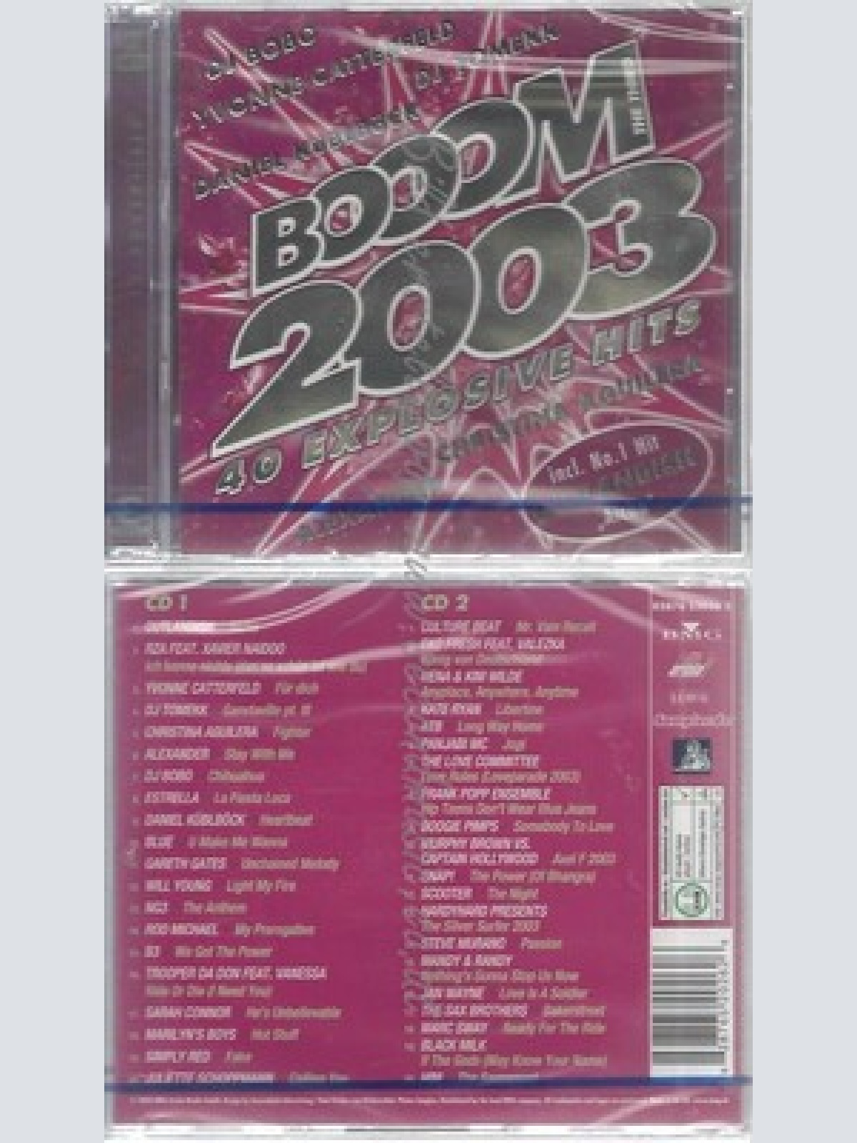 CD-NM-SEALED-VARIOUS -2003- - DOPPEL-CD -- BOOOM 2003-THE THIRD