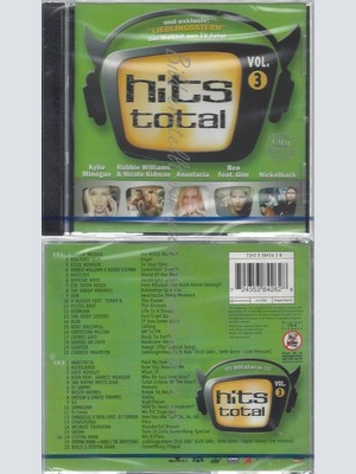 CD--NM-VARIOUS -2002- - DOPPEL-CD -- HITS TOTAL VOL.3